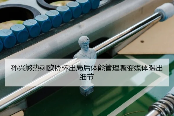 孙兴慜热刺欧协杯出局后体能管理骤变媒体曝出细节